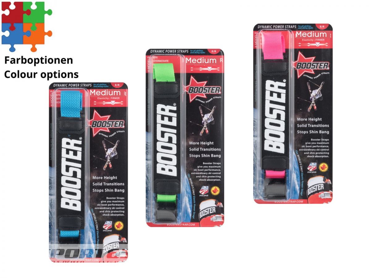 Expert/Racer Booster Strap Neon Pink - Ski Racing Supplies