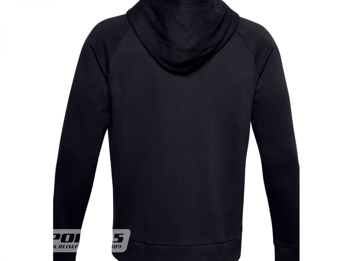 Under Armour Rival Fleece Long-Sleeve Hoodie for Men - Onyx White